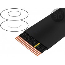 3000601; Wire; H05VVH6-F; 18G1mm2; unshielded; 300/500V; PVC; Cu; stranded; TKD