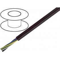 3500823; Wire; H07RN-F; stranded; Cu; 4G1,5mm2; LSZH; black; 450/750V; TKD