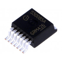 TLE42712GATMA1; IC: voltage regulator; LDO,linear,fixed; 5V; 0.55A; TO263-7; SMD; INFINEON TECHNOLOGIES