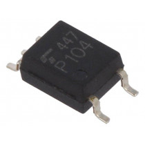 TLP104(E(T; Optocoupler; SMD; Channels: 1; Out: gate; 3.75kV; 1Mbps; SO6; 15kV/μs; TOSHIBA
