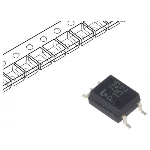 TLP152(E(T; Optocoupler; SMD; Channels: 1; Out: IGBT driver; Uinsul: 3.75kV; TOSHIBA