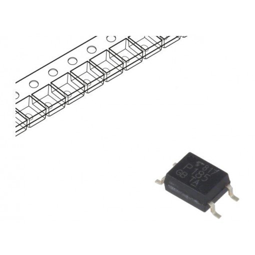 TLP185(GB,SE(T; Optocoupler; SMD; Channels: 1; Out: transistor; Uinsul: 3.75kV; TOSHIBA