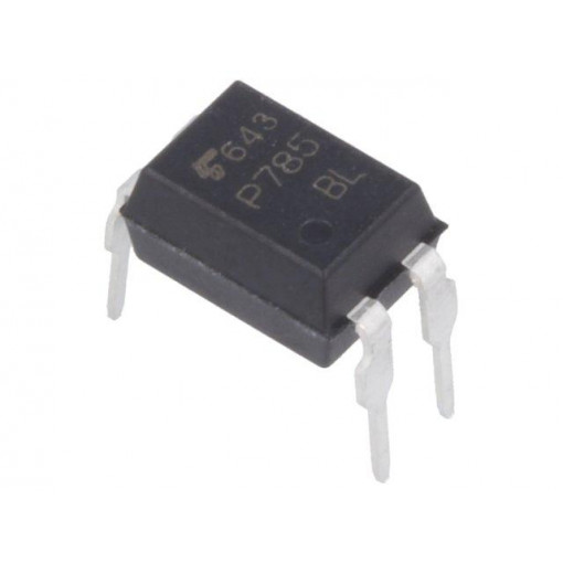 TLP785(BL.F(C; Optocoupler; THT; Channels: 1; Out: transistor; Uinsul: 5kV; Uce: 80V; TOSHIBA