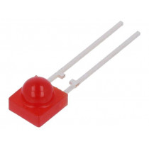 TLPR5600; LED; 5mm; red; angular; 1÷3.5mcd; 80°; Front: convex; 2÷3V; THT; VISHAY