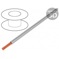 0243 002 10; Wire; TLY; stranded; Cu; 0.35mm2; grey; PVC; 150V; 500m; Class: 5; TECHNOKABEL 0243 002 10; Wire; TLY; stranded; Cu; 0.35mm2; grey; PVC; 150V; 500m; Class: 5; TECHNOKABEL