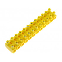 TLZ-16 A12-2451; Terminal block; screw terminal; 1÷16mm2; 690V; 76A; ways: 12; POKÓJ