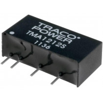 TMA1212S; Converter: DC/DC; 1W; Uin: 10.8÷13.2V; 12VDC; Iout: 80mA; SIP; 2.1g; TRACO POWER