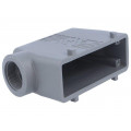 TMAO 24.32; Enclosure: for HDC connectors; T-Type; size 104.27; IP65; M32; ILME