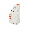 TMD; Timer; 18s÷180s; SPDT; 250VAC/5A; 24÷240VAC; 24÷240VDC; DIN; LOVATO ELECTRIC