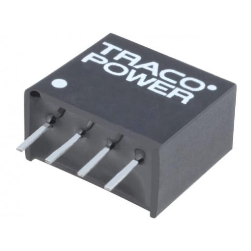 TME2405S; Converter: DC/DC; 1W; Uin: 21.6÷26.4V; Uout: 5VDC; Iout: 200mA; SIP4; TRACO POWER