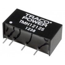 TMH1212S; Converter: DC/DC; 2W; Uin: 10.8÷13.2V; 12VDC; Iout: 165mA; SIP7; 2.7g; TRACO POWER