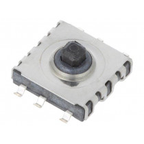TMHM14090B; Microswitch TACT; Pos: 2; 0.05A/12VDC; SMT; none; 4.5x4.5mm; 1.5mm; JIANFU
