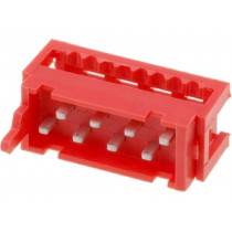 TMM-1-0-08-2; Wire-board; plug; male; PIN: 8; IDC; for ribbon cable; 30V; 1A; AMPHENOL