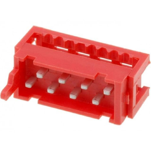 TMM-1-0-08-2; Wire-board; plug; male; PIN: 8; IDC; for ribbon cable; 30V; 1A; AMPHENOL