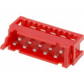 TMM-1-0-10-2; Wire-board; plug; male; PIN: 10; IDC; for ribbon cable; 30V; 1A; AMPHENOL TMM-1-0-10-2; Wire-board; plug; male; PIN: 10; IDC; for ribbon cable; 30V; 1A; AMPHENOL