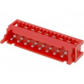 TMM-1-0-16-2; Wire-board; plug; male; PIN: 16; IDC; for ribbon cable; 30V; 1A; AMPHENOL TMM-1-0-16-2; Wire-board; plug; male; PIN: 16; IDC; for ribbon cable; 30V; 1A; AMPHENOL