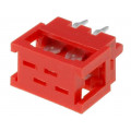 TMM-2-0-04-2; Wire-board; adapter; PIN: 4; IDC,THT; on PCBs,for ribbon cable; AMPHENOL TMM-2-0-04-2; Wire-board; adapter; PIN: 4; IDC,THT; on PCBs,for ribbon cable; AMPHENOL