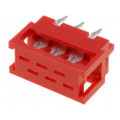TMM-2-0-06-2; Wire-board; adapter; PIN: 6; IDC,THT; on PCBs,for ribbon cable; AMPHENOL TMM-2-0-06-2; Wire-board; adapter; PIN: 6; IDC,THT; on PCBs,for ribbon cable; AMPHENOL