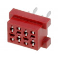 TMM-4-0-04-2; Wire-board; socket; female; PIN: 4; THT; on PCBs; 30V; 1A; -40÷105°C; AMPHENOL TMM-4-0-04-2; Wire-board; socket; female; PIN: 4; THT; on PCBs; 30V; 1A; -40÷105°C; AMPHENOL