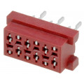TMM-4-0-06-2; Wire-board; socket; female; PIN: 6; THT; on PCBs; 30V; 1A; -40÷105°C; AMPHENOL TMM-4-0-06-2; Wire-board; socket; female; PIN: 6; THT; on PCBs; 30V; 1A; -40÷105°C; AMPHENOL