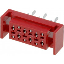 TMM-4-L-06-2; Wire-board; socket; female; PIN: 6; THT; on PCBs; 30V; 1A; -40÷105°C; AMPHENOL