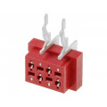 TMM-5-0-04-2; Wire-board; socket; female; PIN: 4; THT; on PCBs; 30V; 1A; -40÷105°C; AMPHENOL TMM-5-0-04-2; Wire-board; socket; female; PIN: 4; THT; on PCBs; 30V; 1A; -40÷105°C; AMPHENOL