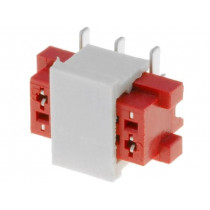 TMM-6-0-06-1; Wire-board; socket; female; PIN: 6; SMT; on PCBs; 30V; 1A; -40÷105°C; AMPHENOL