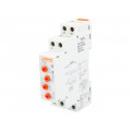 TMPL; Timer; 10÷100days; SPDT; 250VAC/8A; 12÷240VAC; 12÷240VDC; DIN; LOVATO ELECTRIC