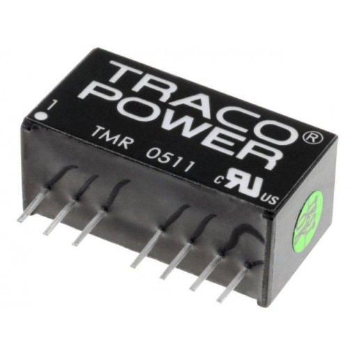 TMR 0511; Converter: DC/DC; 2W; Uin: 4.5÷9V; Uout: 5VDC; Iout: 400mA; SIP8; 4.8g; TRACO POWER
