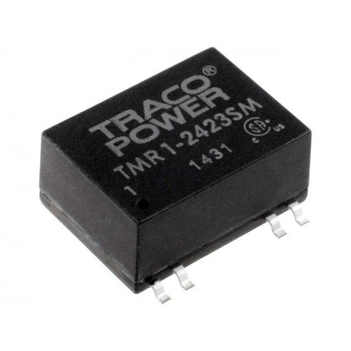 TMR 1-4823SM; Converter: DC/DC; 1W; Uin: 36÷75V; Uout: 15VDC; Uout2: -15VDC; SMD; TRACO POWER