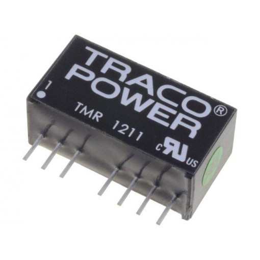 TMR 1211; Converter: DC/DC; 2W; Uin: 9÷18V; Uout: 5VDC; Iout: 400mA; SIP8; 4.8g; TRACO POWER