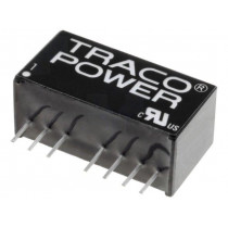 TMR 1223; Converter: DC/DC; 2W; Uin: 9÷18V; Uout: 15VDC; Uout2: -15VDC; SIP8; TRACO POWER