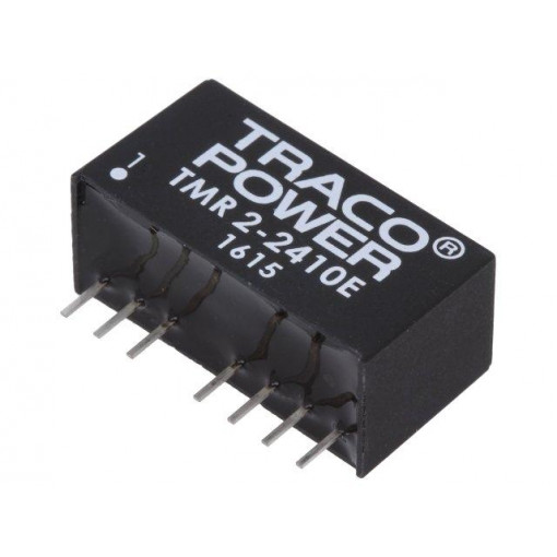 TMR 2-2410E; Converter: DC/DC; 2W; Uin: 18÷36V; Uout: 3.3VDC; Iout: 500mA; SIP8; TRACO POWER