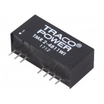 TMR 2-4811WI; Converter: DC/DC; 2W; Uin: 18÷75V; Uout: 5VDC; Iout: 400mA; SIP9; 6.5g; TRACO POWER