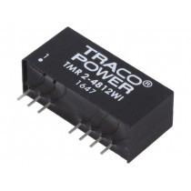 TMR 2-4812WI; Converter: DC/DC; 2W; Uin: 18÷75V; Uout: 12VDC; Iout: 165mA; SIP9; TRACO POWER