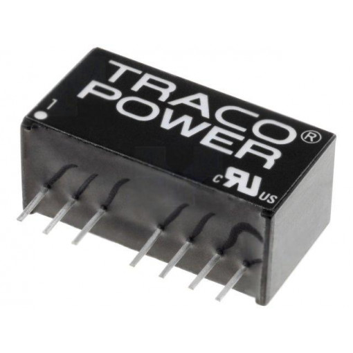 TMR 3-1223; Converter: DC/DC; 3W; Uin: 9÷18V; Uout: 15VDC; Uout2: -15VDC; SIP8; TRACO POWER