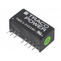 TMR 3-2423WI; Converter: DC/DC; 3W; Uin: 9÷36V; Uout: 15VDC; Uout2: -15VDC; SIP8; TRACO POWER