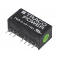 TMR 3-4811WI; Converter: DC/DC; 3W; Uin: 18÷75V; 5VDC; Iout: 600mA; SIP8; 4.8g; TRACO POWER