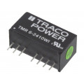 TMR 6-2410WI; Converter: DC/DC; 6W; Uin: 9÷36V; 3.3VDC; Iout: 1500mA; SIP8; 4.8g; TRACO POWER