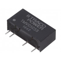 TMV 0505S; Converter: DC/DC; 1W; Uin: 4.5÷5.5V; Uout: 5VDC; Iout: 200mA; SIP7; TRACO POWER