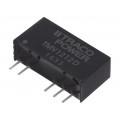TMV 1212D; Converter: DC/DC; 1W; Uin: 10.8÷13.2V; Uout: 12VDC; Uout2: -12VDC; TRACO POWER