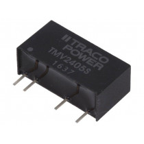TMV 2405S; Converter: DC/DC; 1W; Uin: 21.6÷26.4V; Uout: 5VDC; Iout: 200mA; SIP7; TRACO POWER