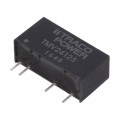 TMV 2412S; Converter: DC/DC; 1W; Uin: 21.6÷26.4V; Uout: 12VDC; Iout: 80mA; SIP7; TRACO POWER