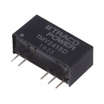 TMV 2415D; Converter: DC/DC; 1W; Uin: 21.6÷26.4V; Uout: 15VDC; Uout2: -15VDC; TRACO POWER