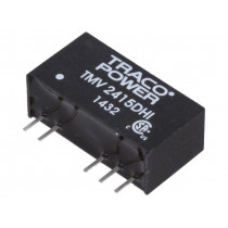 TMV 2415DHI; Converter: DC/DC; 1W; Uin: 21.6÷26.4V; Uout: 15VDC; Uout2: -15VDC; TRACO POWER