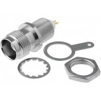 ; Socket; TNC; female; soldering; for panel mounting;  ; Socket; TNC; female; soldering; for panel mounting;