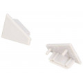 83160022; Cap for LED profiles; grey; ABS; Application: CORNER10; TOPMET