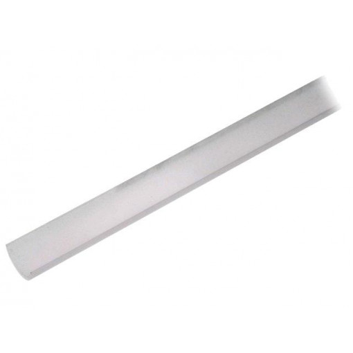 A1130038; Cover for LED profiles; white; 1m; V: D; push-in; TOPMET