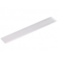 A2060016; Cover for LED profiles; transparent; 2m; V: F; push-in; TOPMET