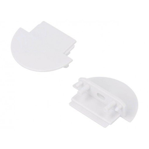 A3110001; Cap for LED profiles; white; ABS; Application: GROOVE14; TOPMET